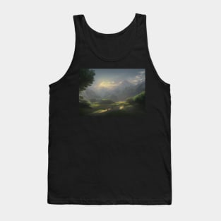 landscape pictures for wall gentle Tank Top